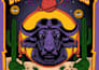 create retro style psychedelic illustration